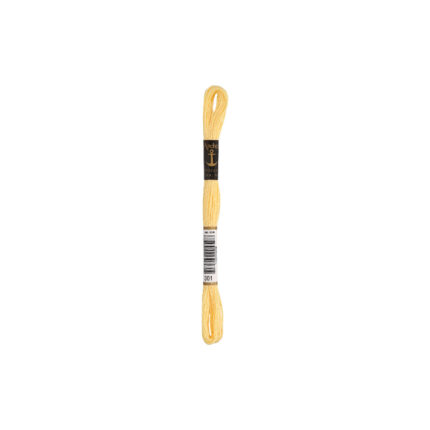 6 Stranded Anchor Threads For Hoop Embroidery Color: 301