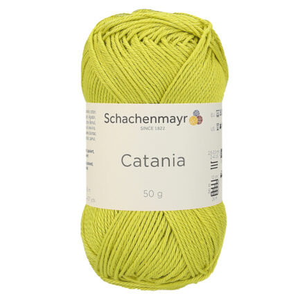 Catania 100% Combed And Mercerized Cotton. Recommended For Both Knitting And Crochet Color Anis