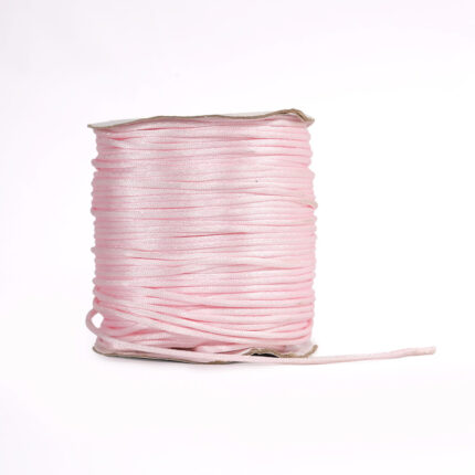 1mm Pink Rattail Cord