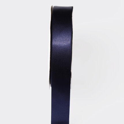 2. 5cm Navy Single Face Satin Ribbon