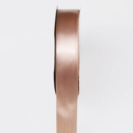 4cm Beij Single Face Satin Ribbon