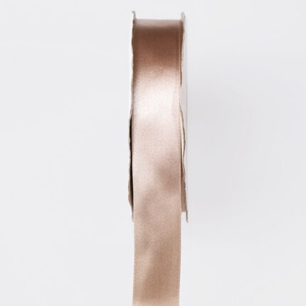 5cm Greige Single Face Satin Ribbon
