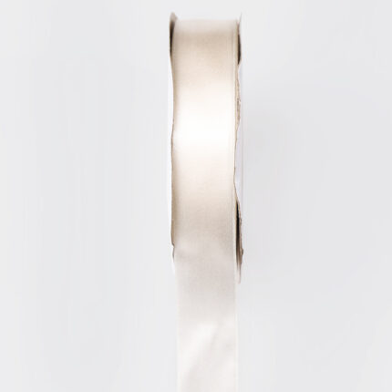 10cm Offwhite Single Face Satin Ribbon