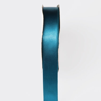 10cm Blue Turquoise Single Face Satin Ribbon