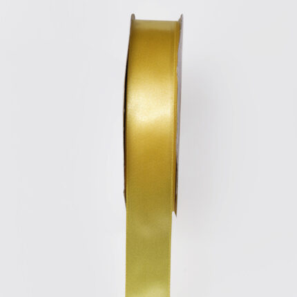 10cm Mutard Single Face Satin Ribbon
