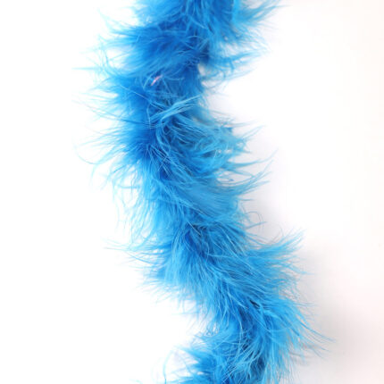Dark Blue Marabou Feather Trims